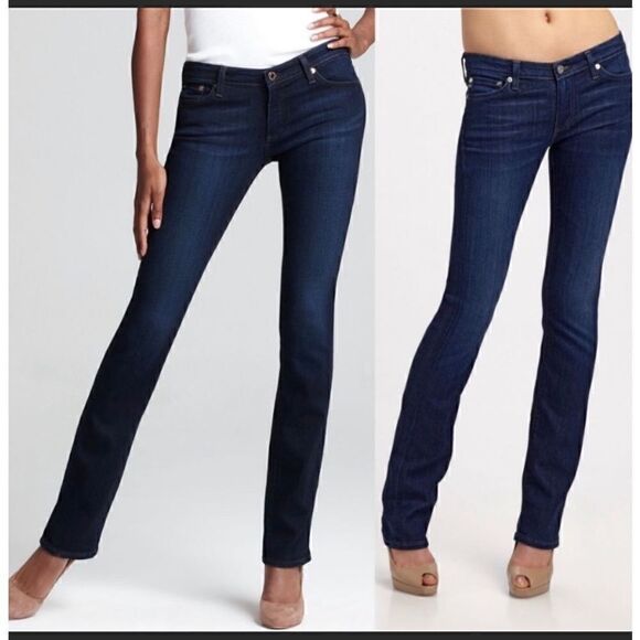 AG Adriano Goldschmied The Ballad Slim Boot Jeans Sz 32 - Picture 1 of 7